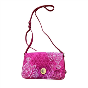 Vera Bradley Pink Quilted Crossbody Bag
